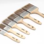 Hilka 5 pce Wooden Synthetic Bristle Paint Brushes additional 3