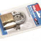Hilka 50mm Heavy Duty Brass Padlock additional 2