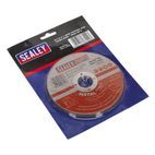 Sealey PTC/115CT5 Cutting Disc &amp;#8709;115 x 1.6mm 22mm Bore Pack of 5 additional 2