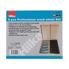 Hilka 6 pce Wood Chisel Set Clear Grip additional 2