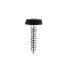 Sealey PTNP7 Number Plate Screw Plastic Enclosed Head 4.8 x 24mm Black Pack of 50 additional 3