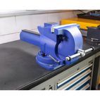 Sealey QAV200 Vice 200mm Quick Action Swivel Base Cast Iron additional 2
