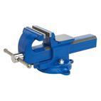 Sealey QAVE100 Vice 100mm Quick Action Swivel Base SG Iron additional 1
