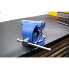 Sealey QAVE125 Vice 125mm Quick Action Swivel Base SG Iron additional 4