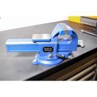 Sealey QAVE125 Vice 125mm Quick Action Swivel Base SG Iron additional 5