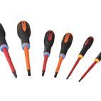 Bahco BE-9884S ERGO™ VDE Insulated Screwdriver Set, 6 Piece additional 1