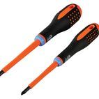 Bahco BE-9890S ERGO™ VDE Insulated Screwdriver Set, 2 Piece additional 3
