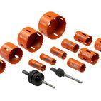 Bahco Plumber's Bi-Metal Holesaw Set, 14 Piece additional 1