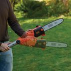 BLACK + DECKER PS7525 Corded Pole Saw 25cm Bar 800W 240V additional 2