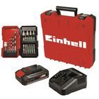 Einhell TE-CD 18/2 Li-I + 22 Power X-Change Combi Drill 18V 1 x 2.5Ah Li-ion additional 2