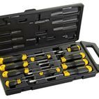 STANLEY® Cushion Grip Screwdriver Set, 10 Piece additional 1