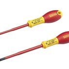 STANLEY® FatMax® VDE Insulated Borneo PZ Scewdriver Set, 2 Piece additional 1
