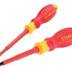 STANLEY® FatMax® VDE Insulated Screwdriver Set, 2 Piece additional 1