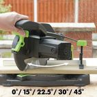 Evolution F210CMS TCT Multi-Purpose Compound Mitre Saw 210mm 1200W 240V additional 2