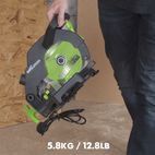 Evolution F210CMS TCT Multi-Purpose Compound Mitre Saw 210mm 1200W 240V additional 4