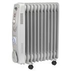 Sealey RD2500T Oil Filled Radiator 2500W/230V 11 Element with Timer additional 1