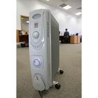 Sealey RD2500T Oil Filled Radiator 2500W/230V 11 Element with Timer additional 6