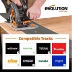 Evolution R185CCSX Circular Track Saw Kit additional 3
