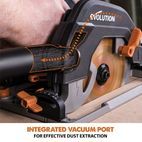 Evolution R185CCSX Circular Track Saw Kit additional 8