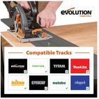 Evolution R185CCSX Circular Track Saw Kit additional 8