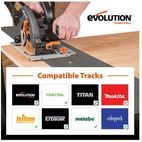 Evolution R185CCSX+ Circular Track Saw additional 9