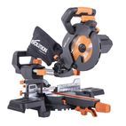 Evolution R185SMS+ 185mm Multi-Material Sliding Mitre Saw 1200W 240V additional 1