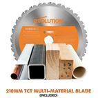 Evolution R210SMS+ Pro Sliding Mitre Saw additional 2