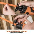 Evolution R230RCP Multi-Material Reciprocating Saw 850W 240V additional 5