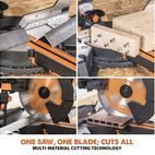 Evolution R255SMS-DB+PRO Mitre Saw + Blade additional 4