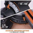 Evolution R255SMS+ Pro Multi-Material Sliding Mitre Saw additional 8
