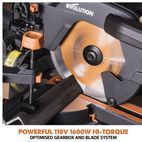 Evolution R255SMS+ Pro Multi-Material Sliding Mitre Saw additional 10