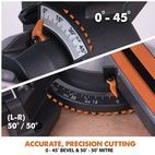 Evolution R255SMS+ Pro Multi-Material Sliding Mitre Saw additional 9