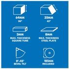 Evolution S185CCSL Industrial Circular Saw additional 2