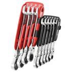 Facom 467BF.JP10PB Ratchet Combination Flexi Wrench Set, 10 Piece additional 1