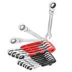 Facom 467BF.JP10PB Ratchet Combination Flexi Wrench Set, 10 Piece additional 2