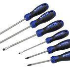Faithfull Boxed Soft Grip Screwdriver Set, 6 Piece additional 1