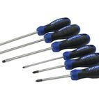 Faithfull Boxed Soft Grip Screwdriver Set, 6 Piece additional 2