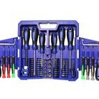 Faithfull Fold Out Screwdriver &amp; Bit Set, 63 Piece additional 1