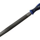 Faithfull Half-Round Second Cut File, Handled additional 4