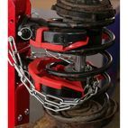 Sealey RE2311 Coil Spring Compressing Station with Gauge Hydraulic 2000kg Capacity additional 2