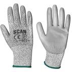 Scan Grey PU Coated Cut 3 Gloves additional 3