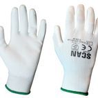 Scan White PU Coated Gloves (Pack 12) additional 3