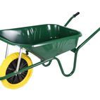 Walsall 90L Green Builder's Wheelbarrow additional 3