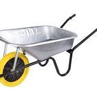 Walsall 90L Green Builder's Wheelbarrow additional 1