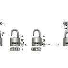 ABUS Mechanical 190/60 60mm Heavy-Duty Combination Padlock Closed Shackle (4-Digit) Carded additional 3