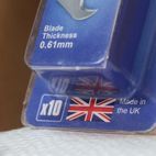 Faithfull Heavy-Duty Hooked Trimming Knife Blades (Pack 10) additional 2