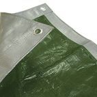 Faithfull Tarpaulin Green/Silver additional 4
