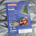 Faithfull Tarpaulin Green/Silver additional 9