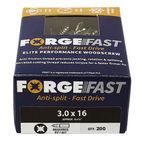ForgeFix ForgeFast Pozi Compatible Wood Screws, Box additional 1