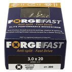 ForgeFix ForgeFast Pozi Compatible Wood Screws, Box additional 49